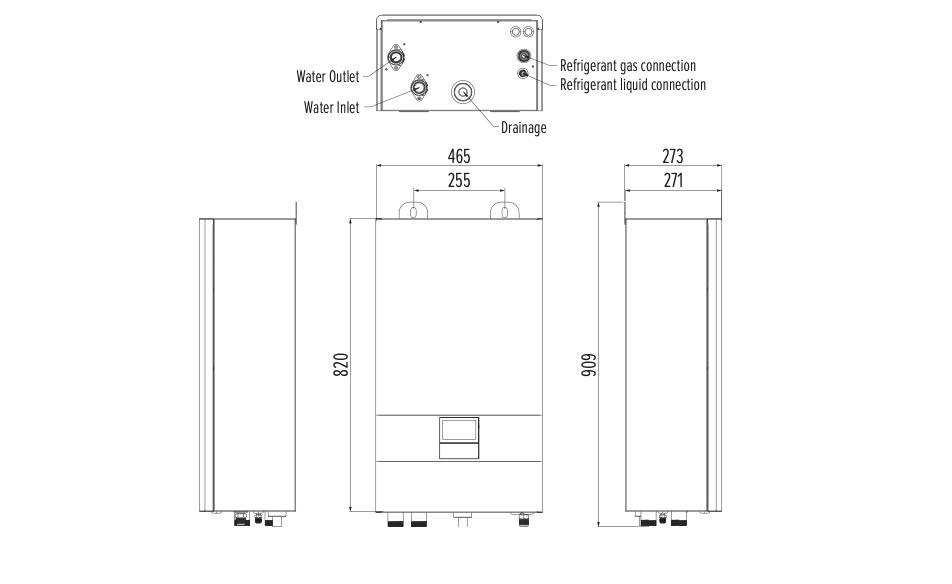 MyCond BeeHeat Övergripande mått - 1