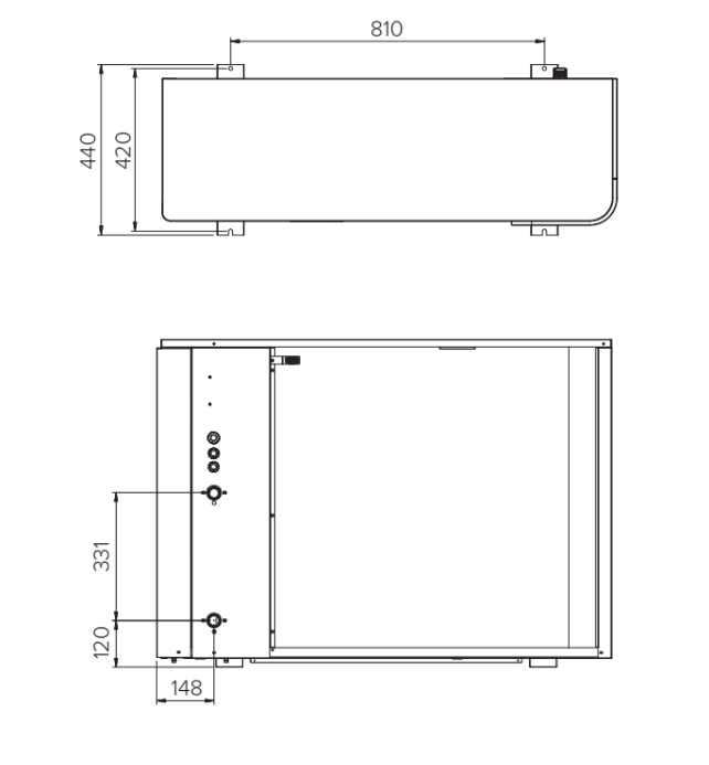 MyCond MBasic övergripande dimensioner - 4