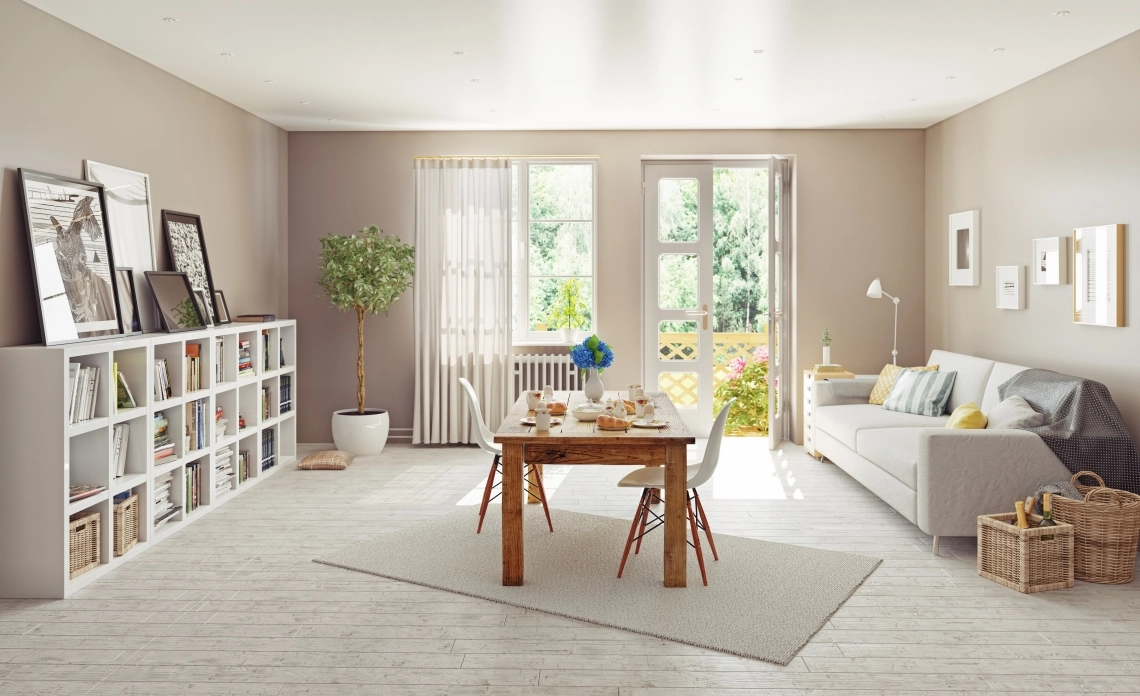 MyCond MHDM-3S Modernt ljust vardagsrum