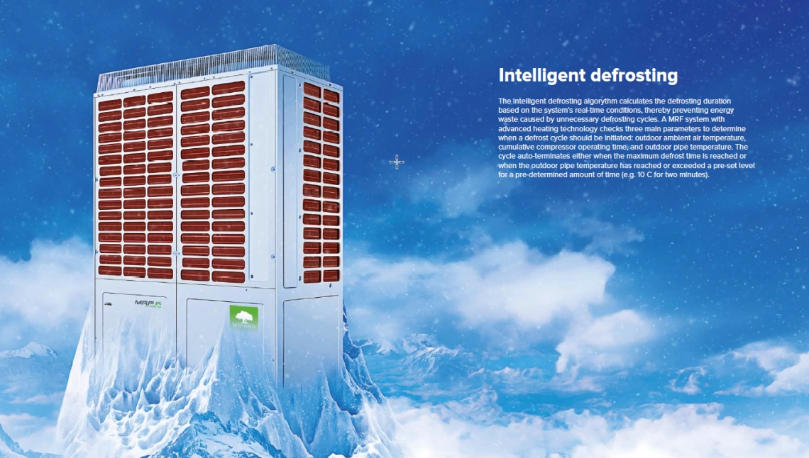 MyCond MRF 6 intelligent avfrostning av utomhusenheten