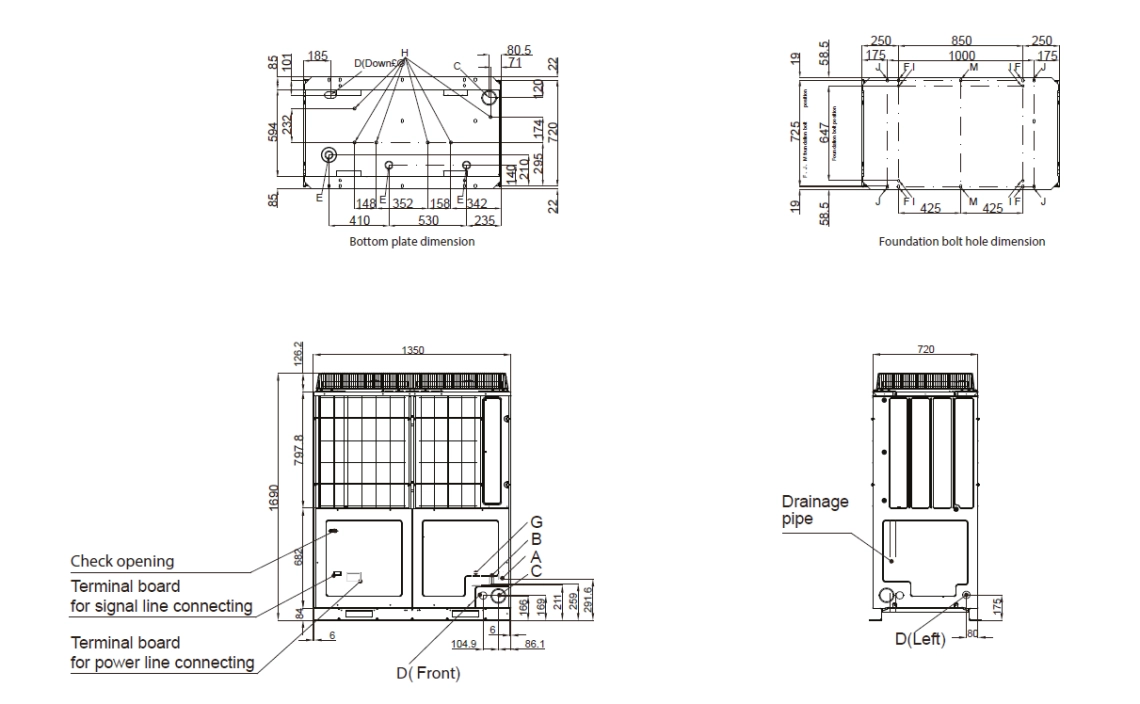MyCond MRF 6 övergripande dimensioner - 1