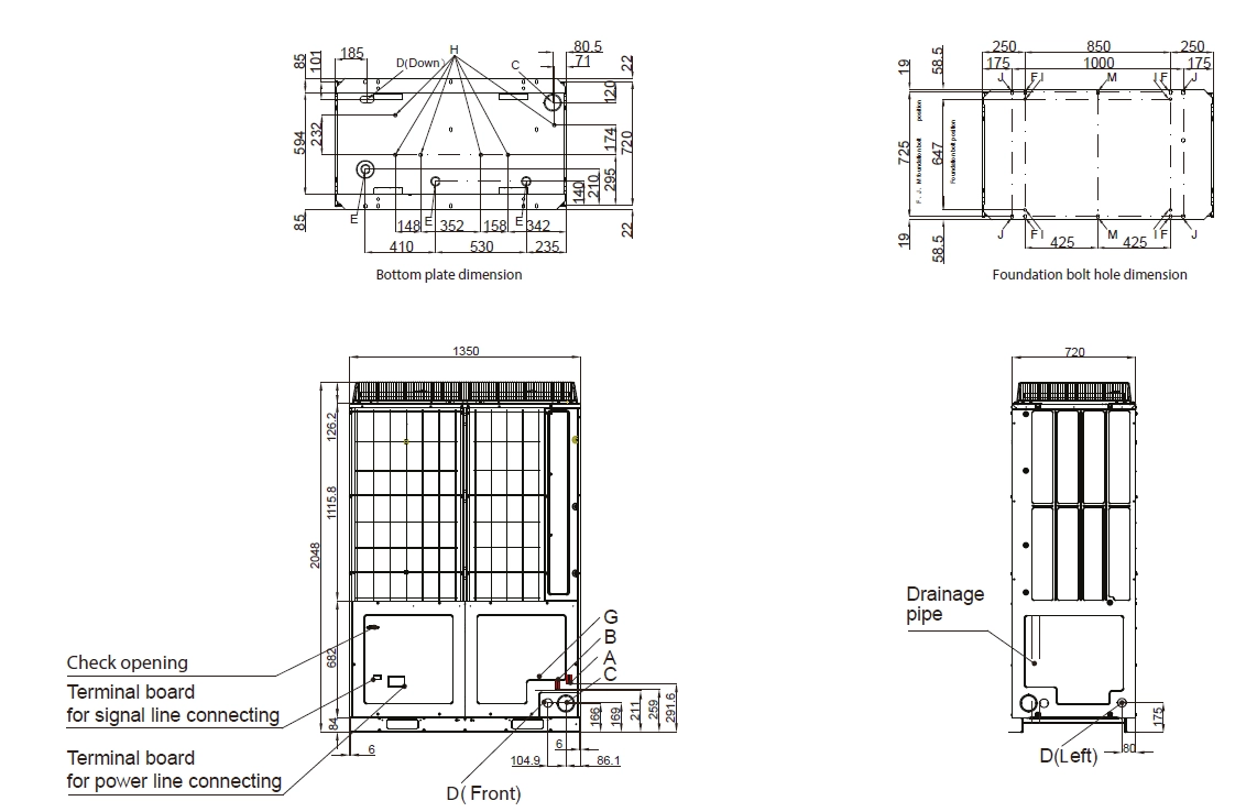 MyCond MRF 6 övergripande dimensioner - 3
