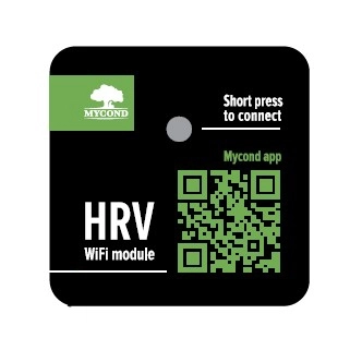 MyCond MVS***-DW HRV-modul för applikationsstyrning via WiFi