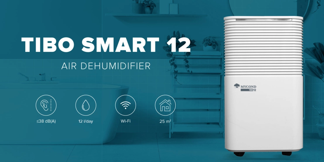 MyCond TIBO Smart 12 effektiv luftavfuktning för stora rum