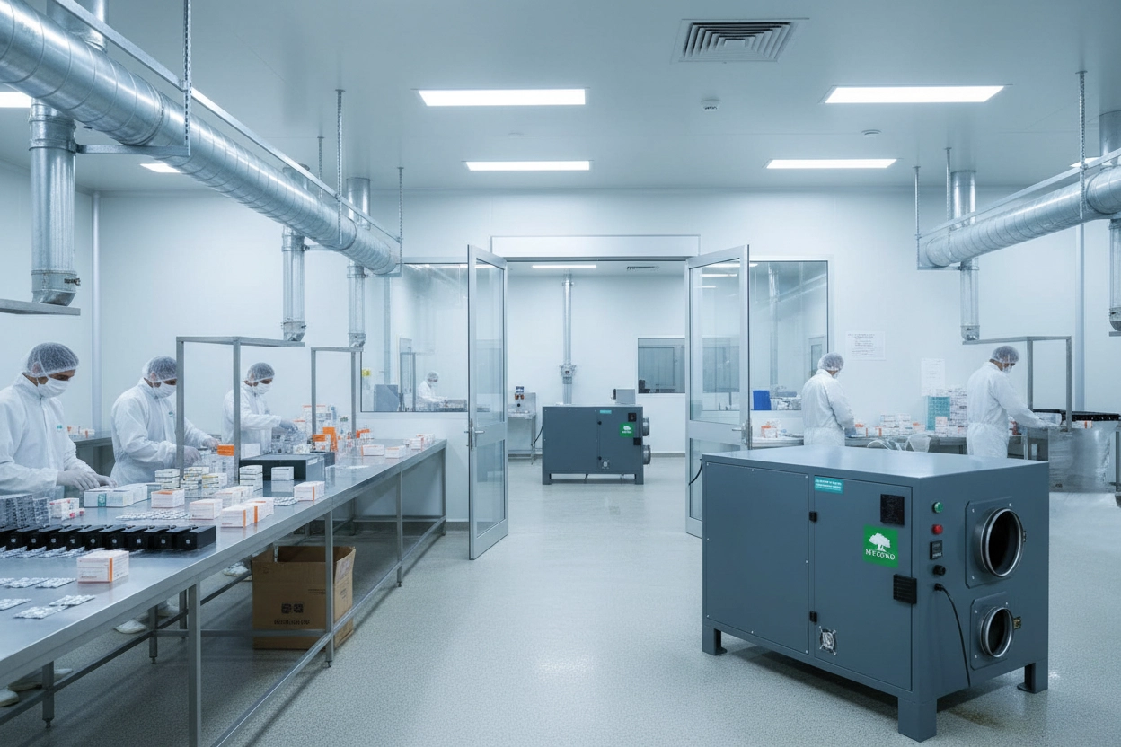 Adsorptionsluftavfuktare f&ouml;r industribyggnader Mycond DESS