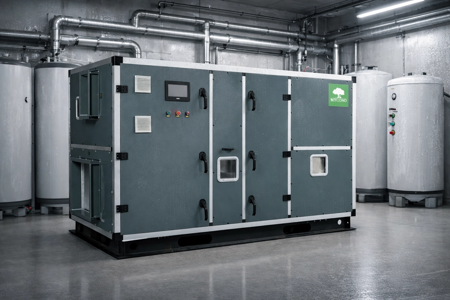 Adsorptionsluftavfuktare f&ouml;r kontrollerade tekniska zoner Mycond DESS