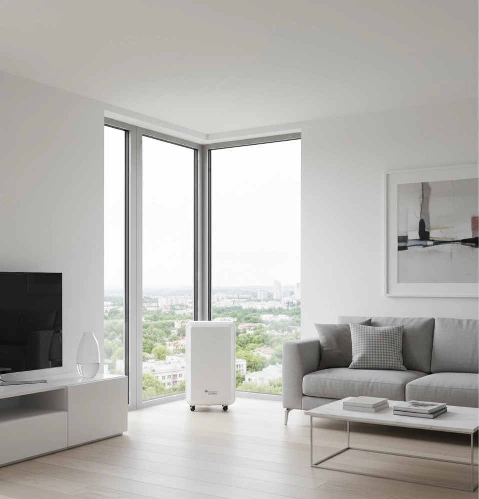 Avfuktare för sovrum tyst nattläge Mycond Roomer Smart 12