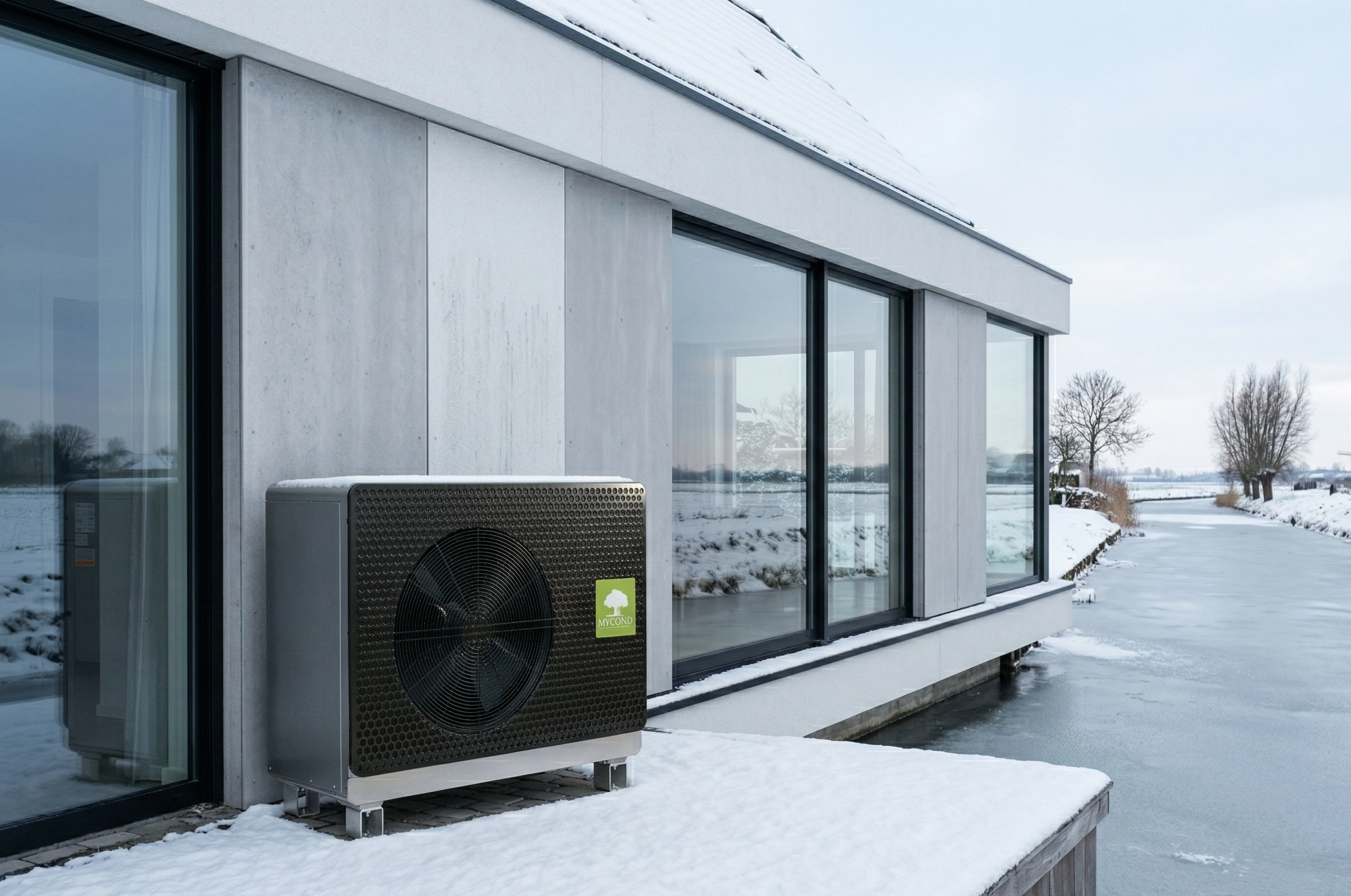 Effektiv kylning av byggnader med v&auml;rmepump fr&aring;n Mycond BeeSmart