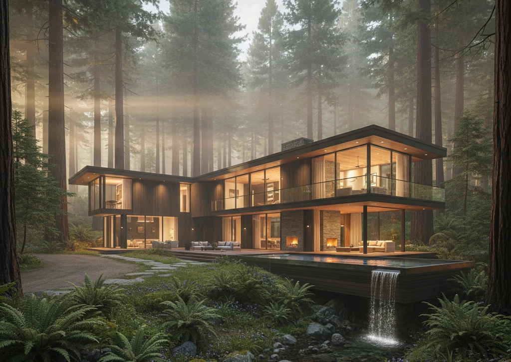 Framtidens hus med värmepump - miljövänlig uppvärmning Mycond BeeHeat