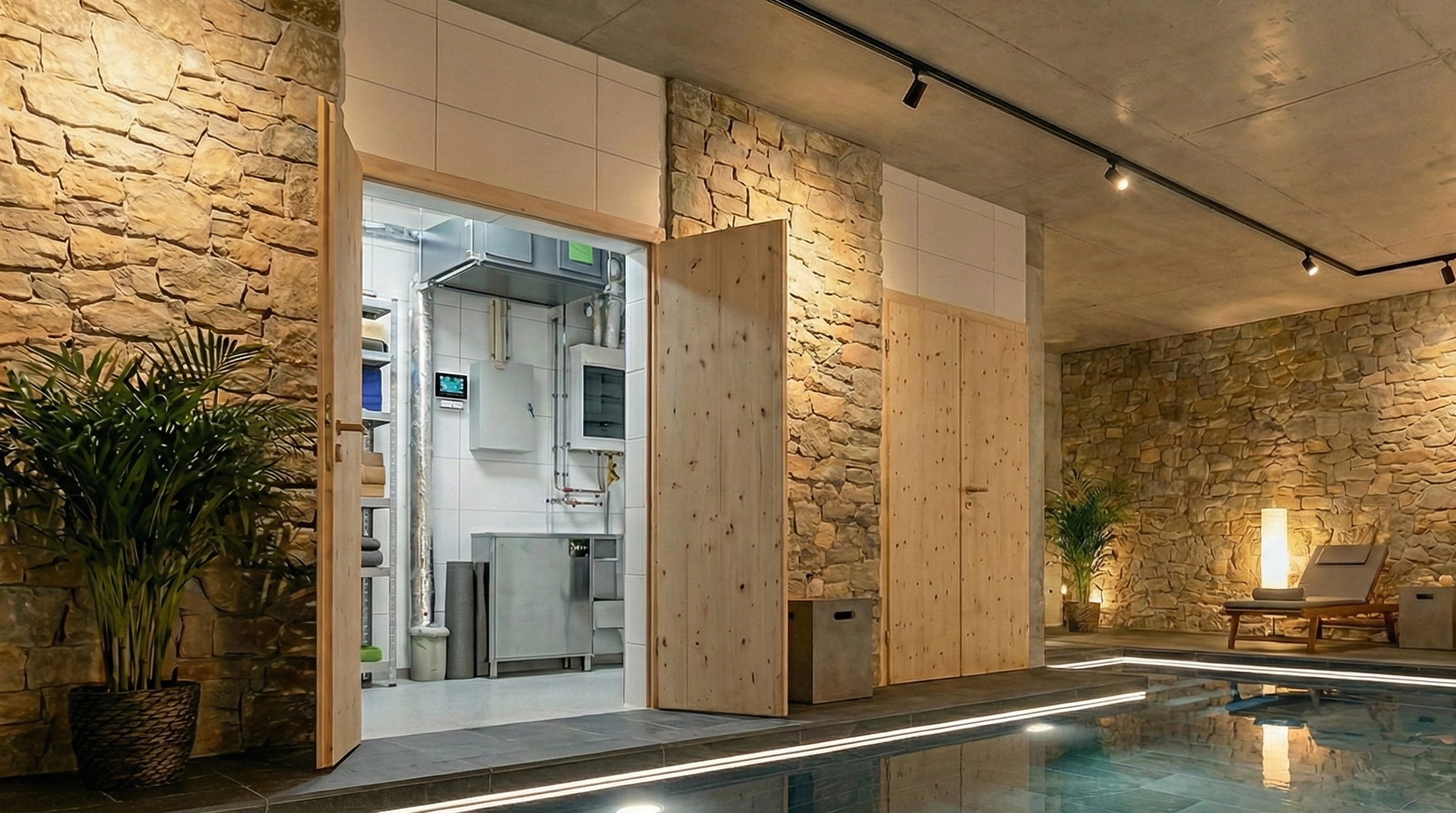 Kanalavfuktare f&ouml;r simbass&auml;nger Optimerad luftcirkulation Mycond MSHAC