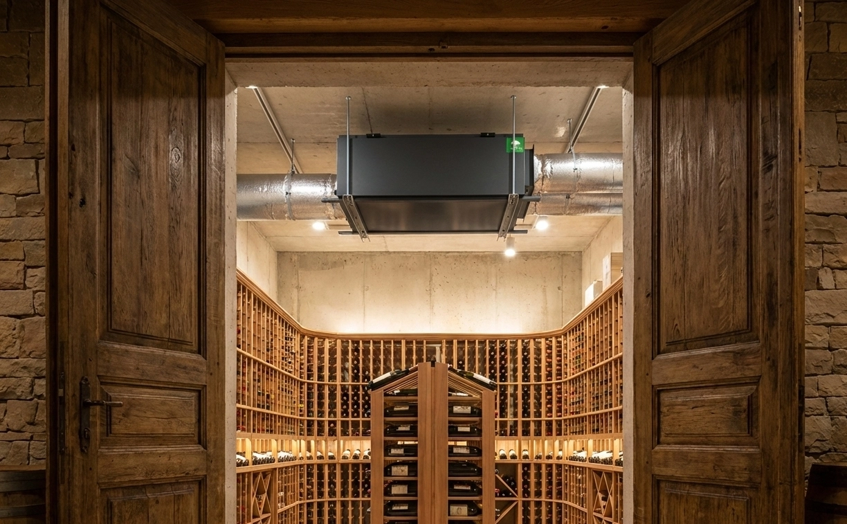 Kanalluftavfuktare för Mycond MSHAC, designad för stora utrymmen och simbassänger