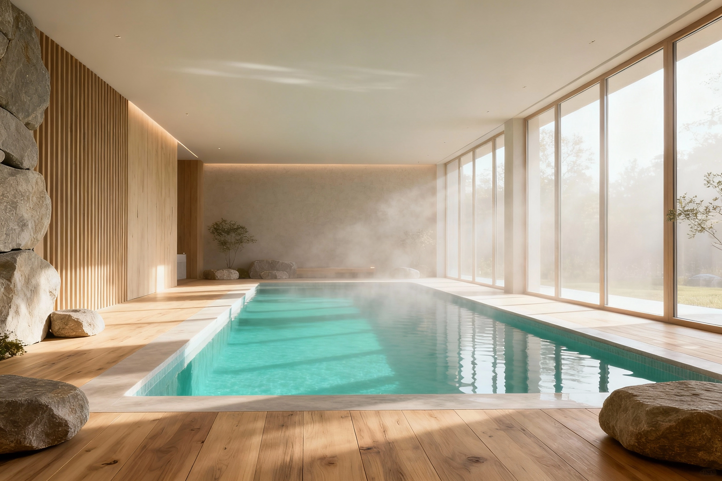 Krav på utrymme för kanalluftavfuktaren Mycond MSHAC, med teknisk zon, luftkanaler och tillräckligt utrymme