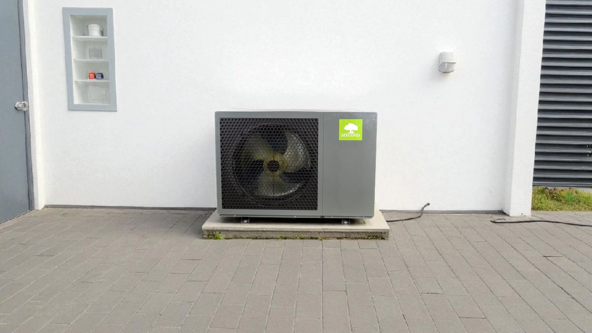 Rekonstruktion av uppvärmning utan komplicerade arbeten - enkelt Mycond BeeEco