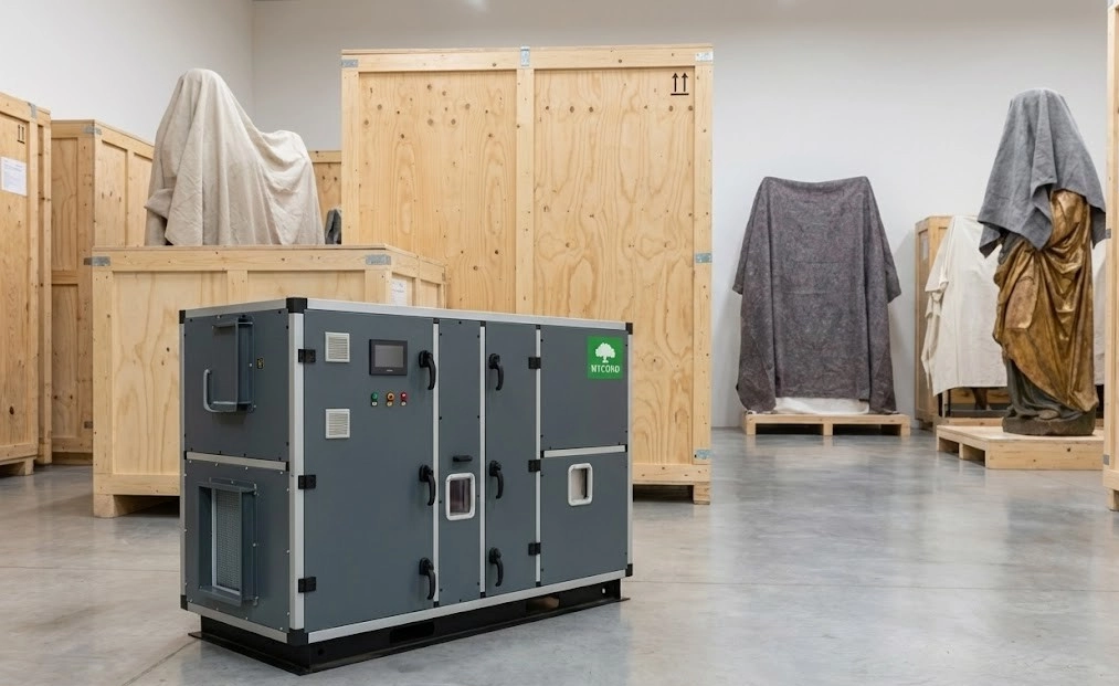 Roterande-adsorptionsluftavfuktare f&ouml;r kontrollerade zoner Mycond DESS