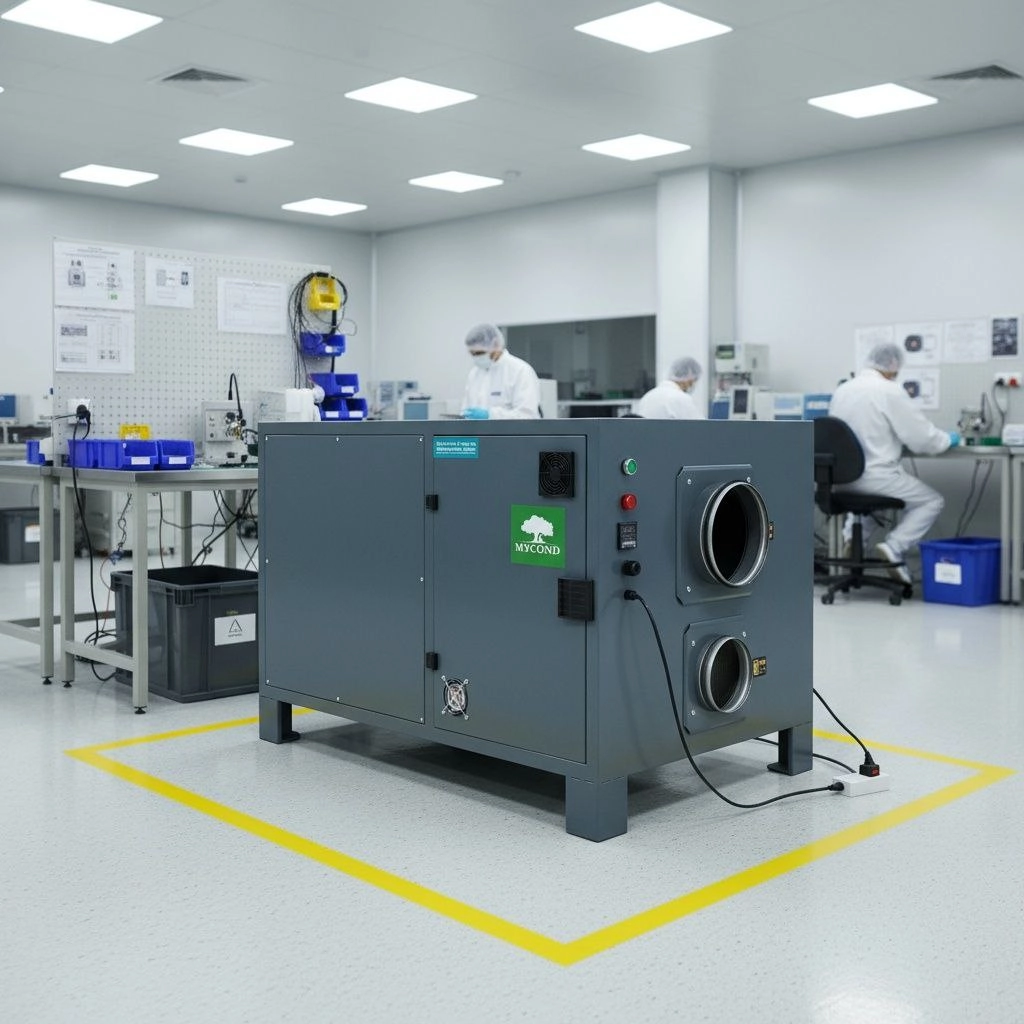 Roterande luftavfuktare f&ouml;r kontinuerlig drift Mycond DESS