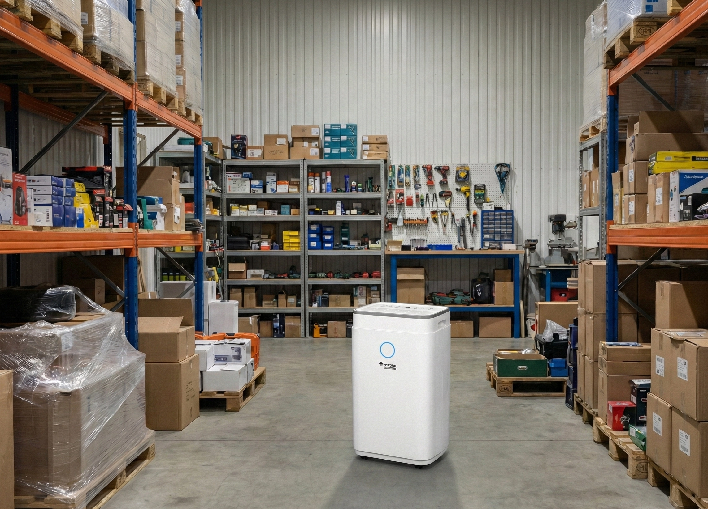 Avfuktningssystem f&ouml;r lager - skydd av varor och utrustning mot fukt