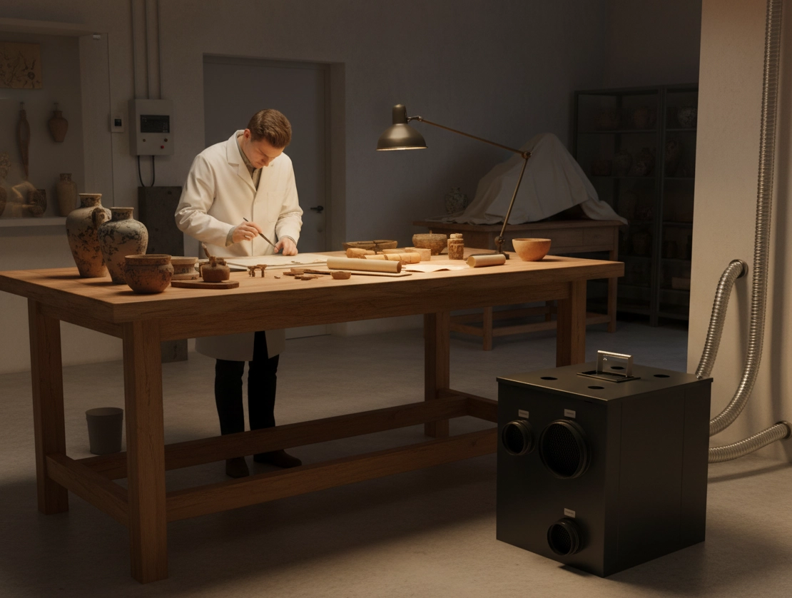 Fuktighetskontrollsystem för museer och arkiv: ett projektbaserat tillvägagångssätt