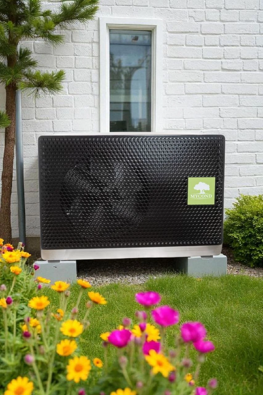 Tyst drift för Mycond BeeSmart värmepump under dagtid