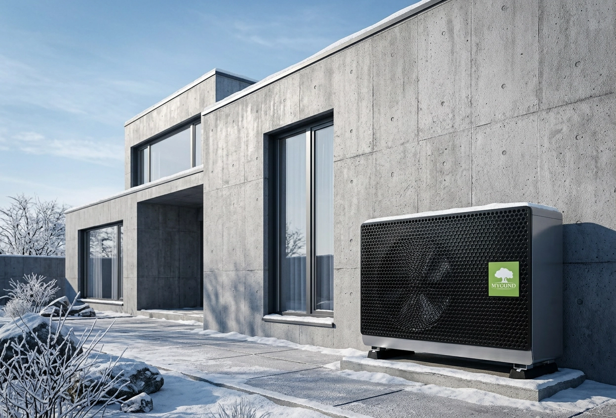 V&auml;rmepump f&ouml;r l&auml;genhet, bekv&auml;m kylsystem Mycond BeeSmart