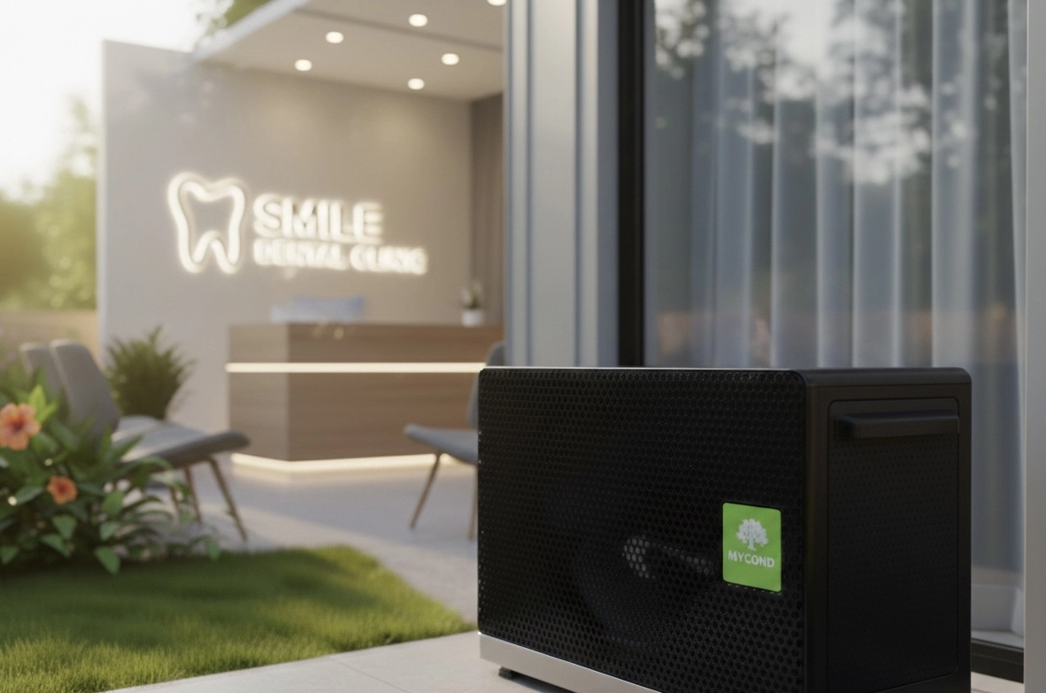 V&auml;rmepump f&ouml;r l&auml;genhet, innovativ l&ouml;sning f&ouml;r stadsliv Mycond BeeSmart