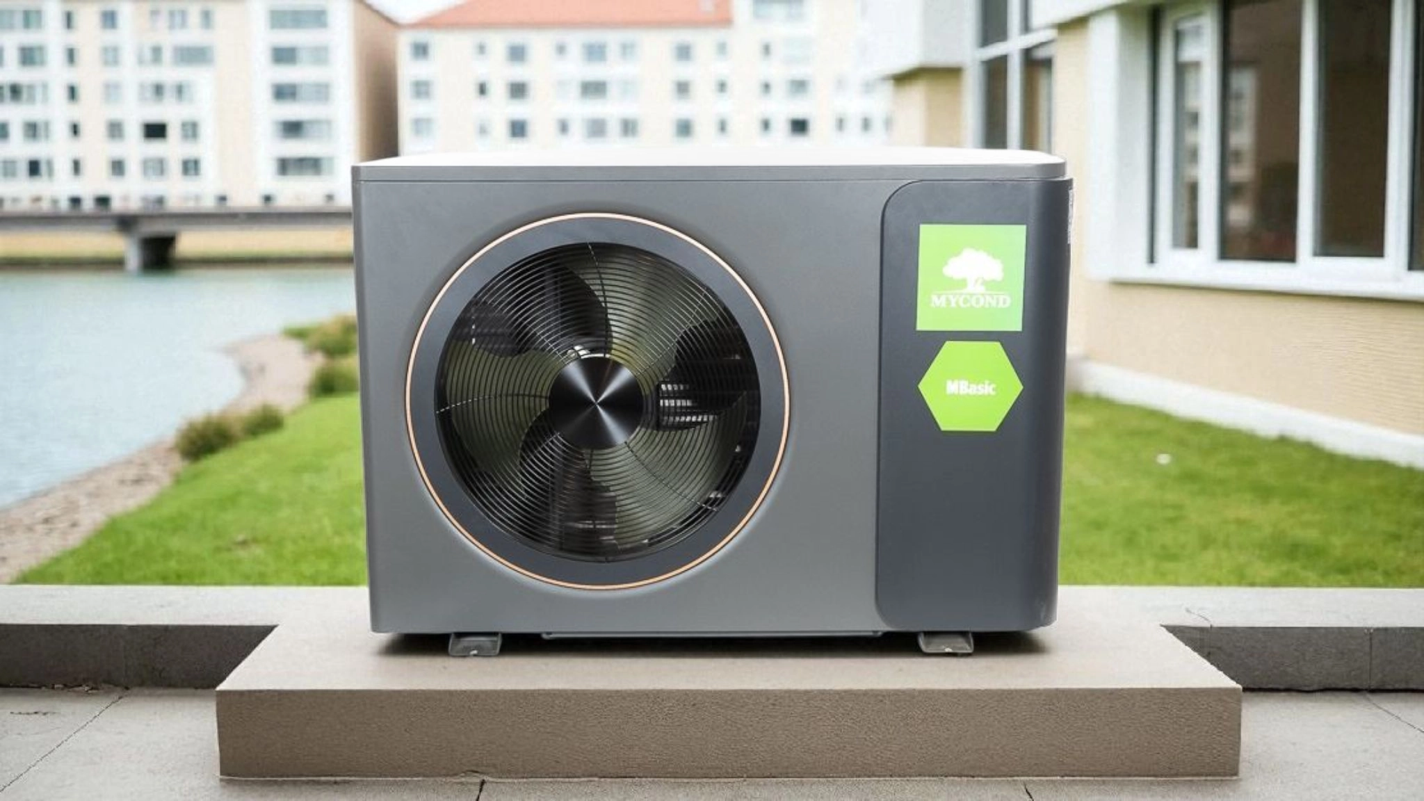 Värmepump för uppvärmning och kylning året runt Mycond MBasic