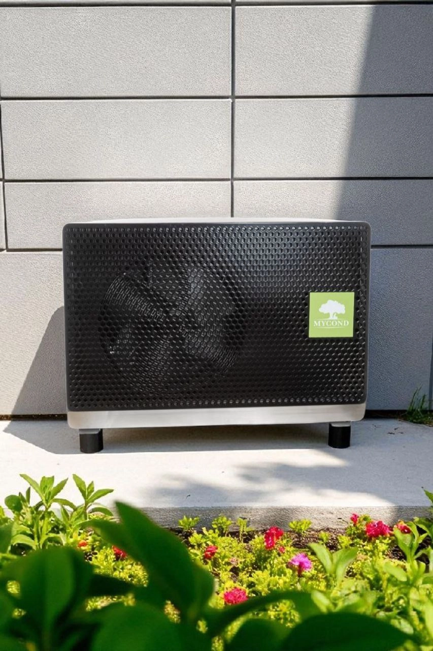 V&auml;rmepump f&ouml;r v&auml;xthus &aring;ret om Mycond BeeSmart