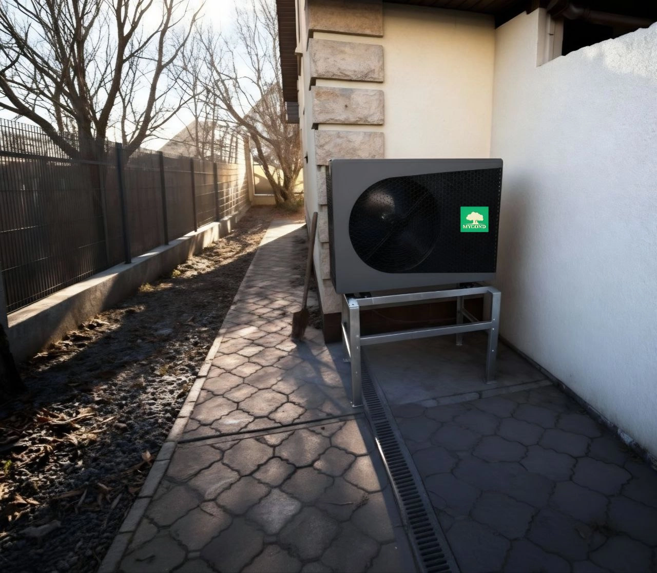 Värmepump för vinter och sommar med hög prestanda Mycond BeeThermic