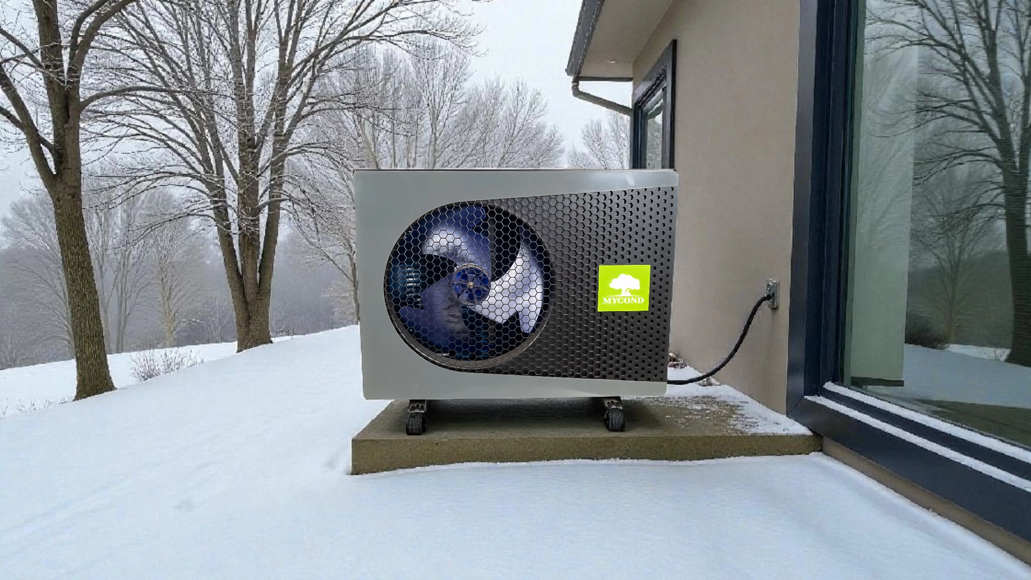 Värmepump monoblock optimal temperatur Mycond BeeThermic