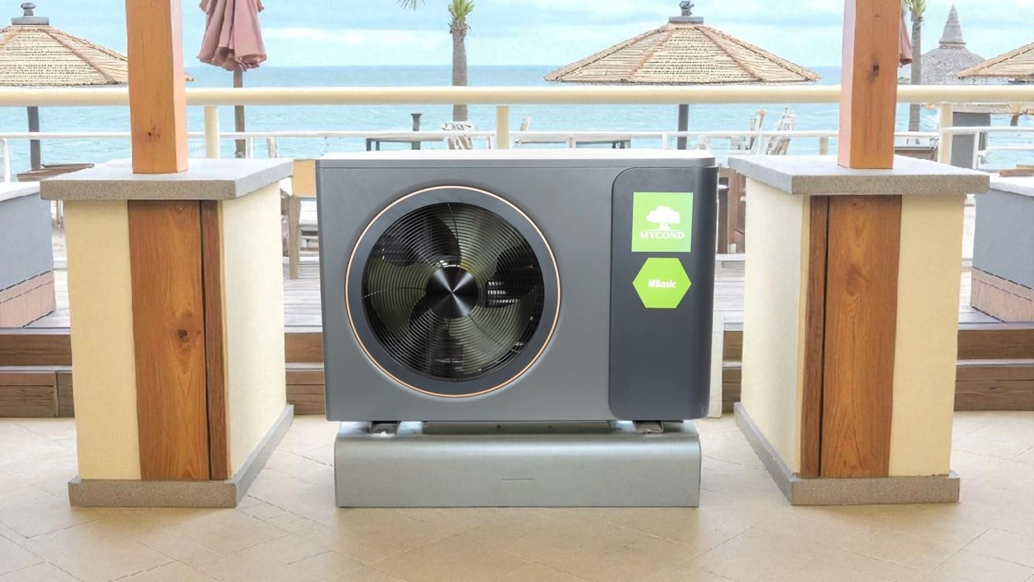 Värmepumpens uppvärmning vid minus 25 grader - Mycond MBasic