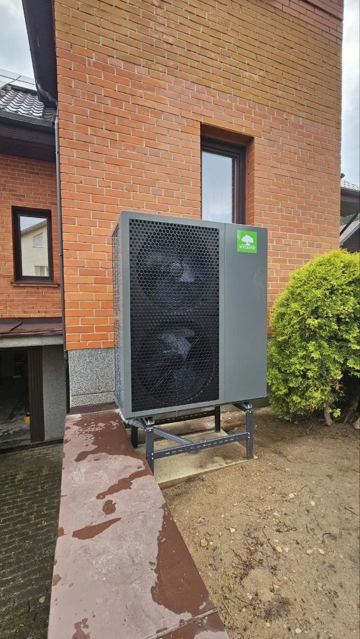 Bostad med Mycond värmepump BeeEco-serien
