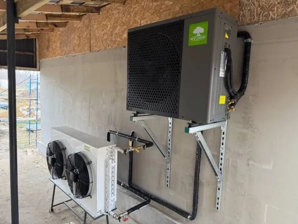 Förortsbostad med Mycond Split värmepumpar BeeHeat-serien