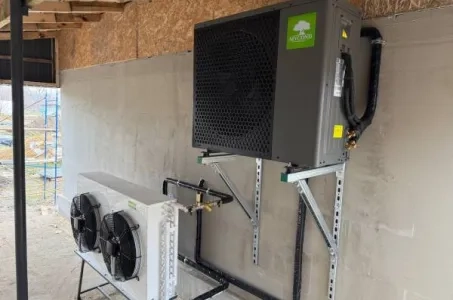 Förortsbostad med Mycond Split värmepumpar BeeHeat-serien