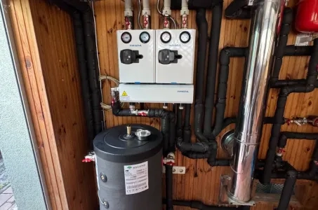 Familjebostad med Mycond Split värmepumpar BeeSmart-serien