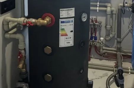 Privat hem med Mycond värmepump MBasic