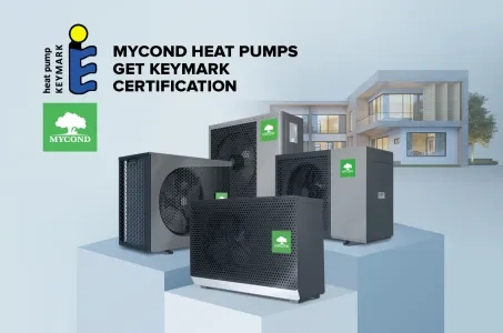 Mycond värmepumpar har certifierats av Keymark!