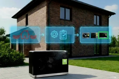 Metodik för dimensionering av värmepump: från värmeförluster till modellval
