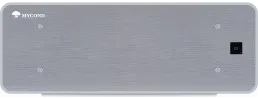 Designad väggmonterad fläktkonvektor Silver Glass Wall-serien