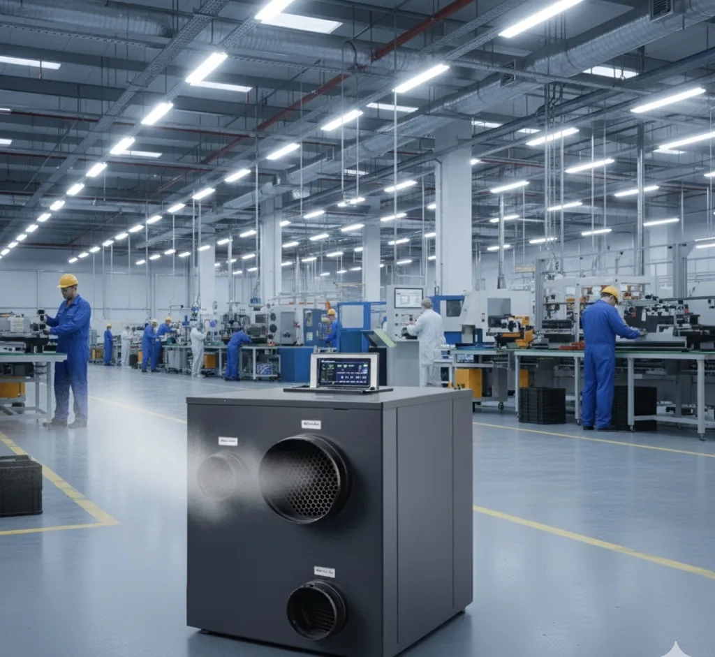 Desikantkylning med absorptionskylare: en energieffektiv lösning för kontroll av fukt och temperatur