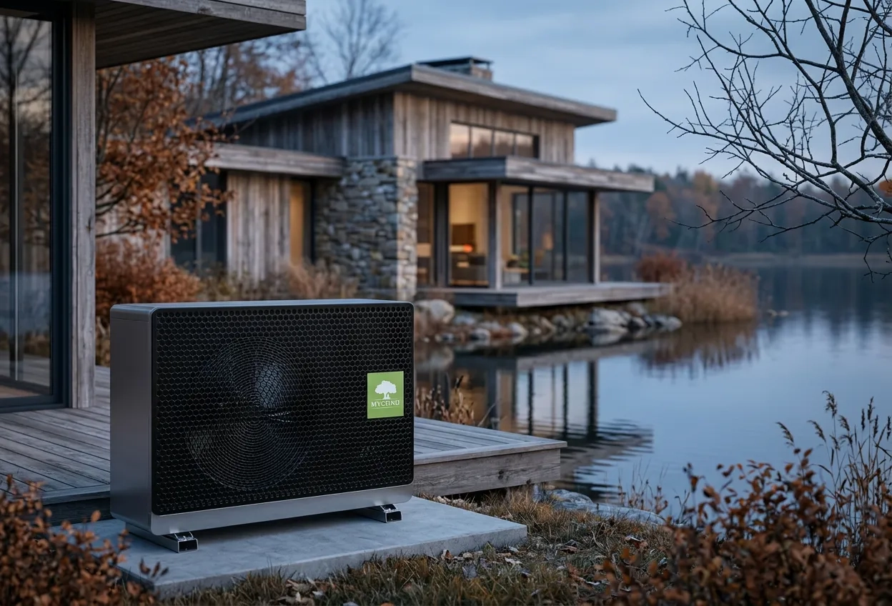 Mycond BeeSmart MHCS 035 mot LG Therma V R32 Split 9 kW: jämförelse baserad på HP KEYMARK-certifikat