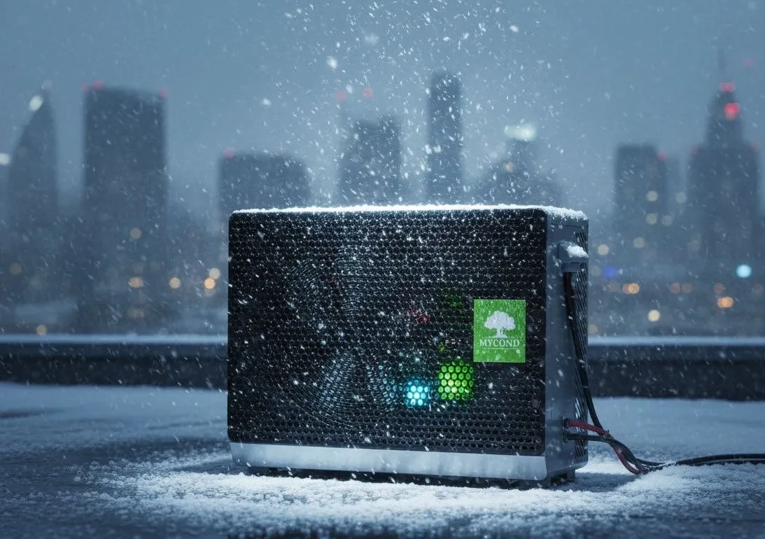 Så fungerar en luft-vatten-värmepump: från köldmedium till +55°C i ditt hem