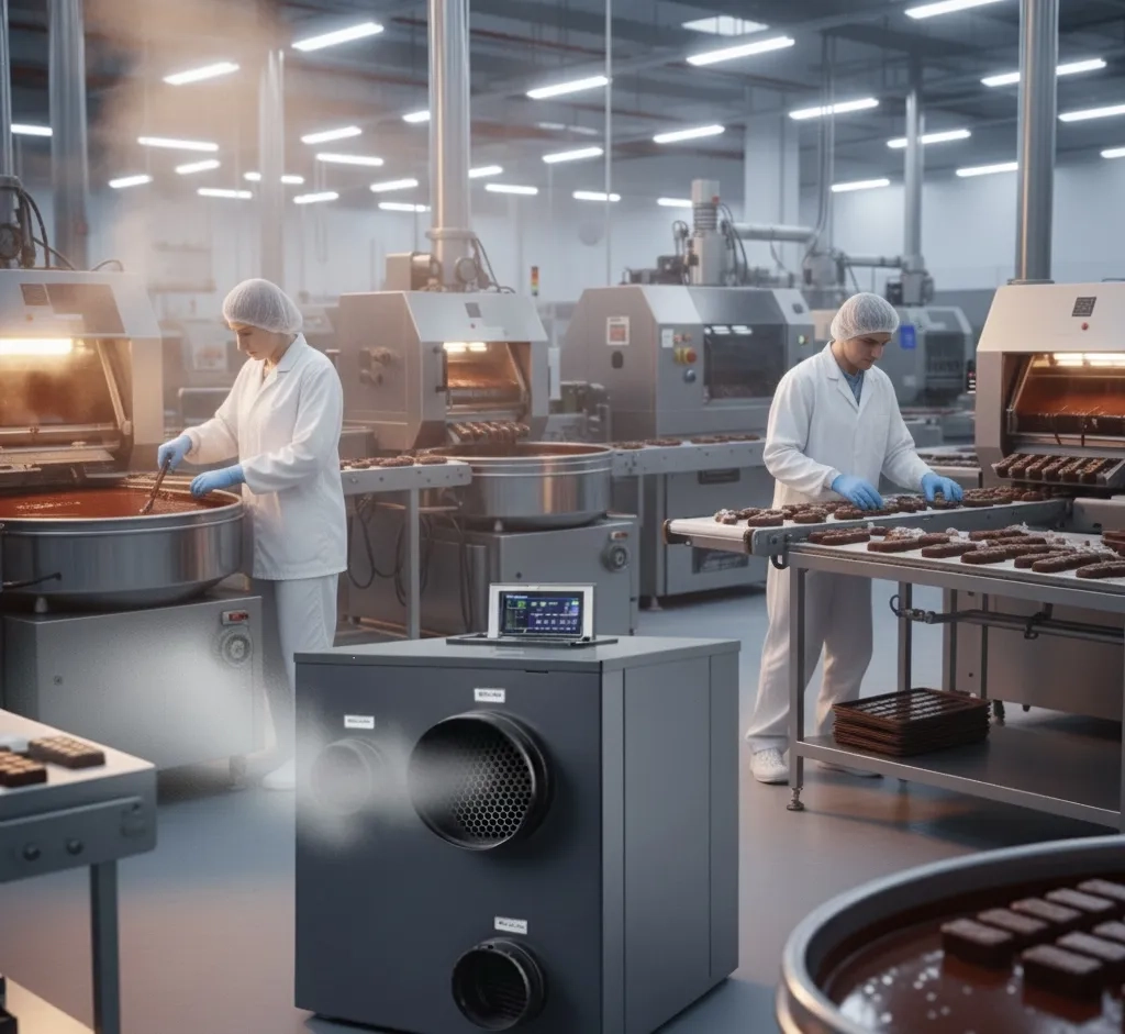 Värmelast från adsorptionsavfuktare: ingenjörsmässig metodik för beräkning och kompensation