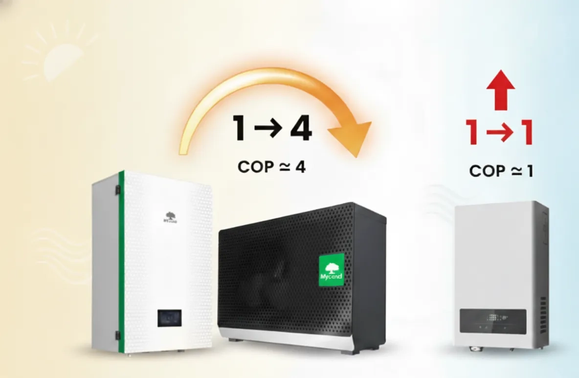 Värmepump eller eluppvärmning: förstå skillnaden i COP